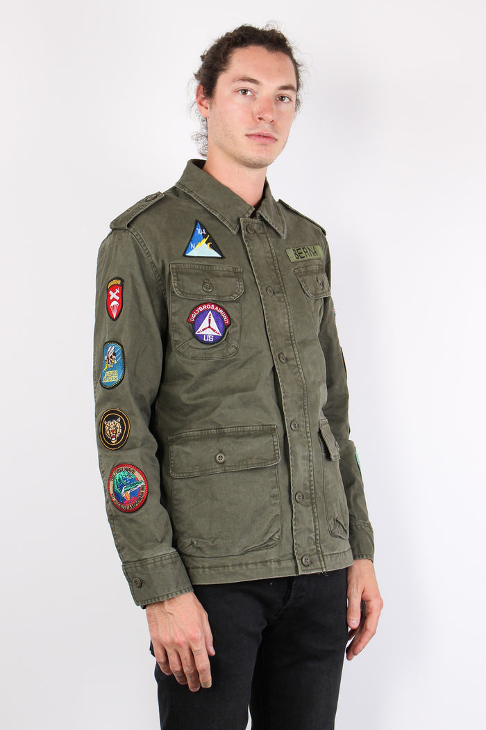 Field Jacket Verde-5