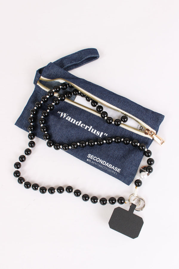 Portacellulare Perle Nero-2