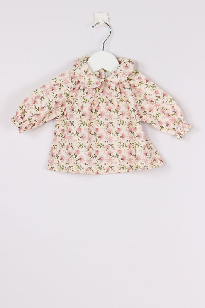 Camicia Fantasia Fiori Rose