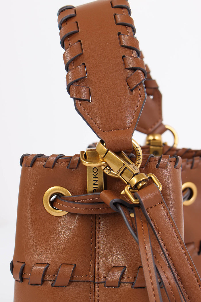 Secchiello Mini Impunture Marrone-5