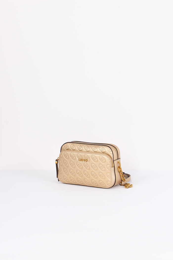 Camera Case Logo Pressato Gold-5