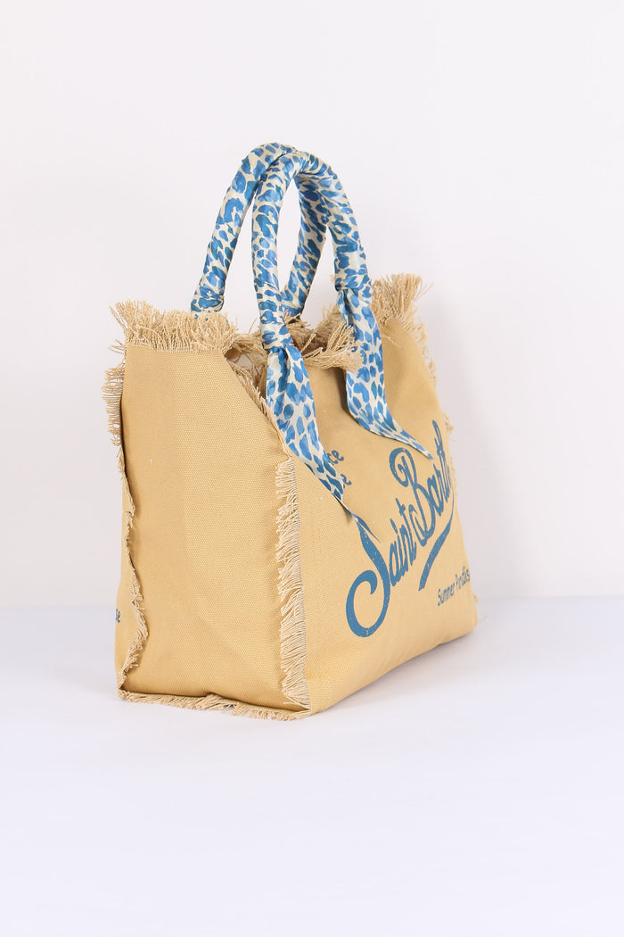 Vanity Foulard Beige/blu-8