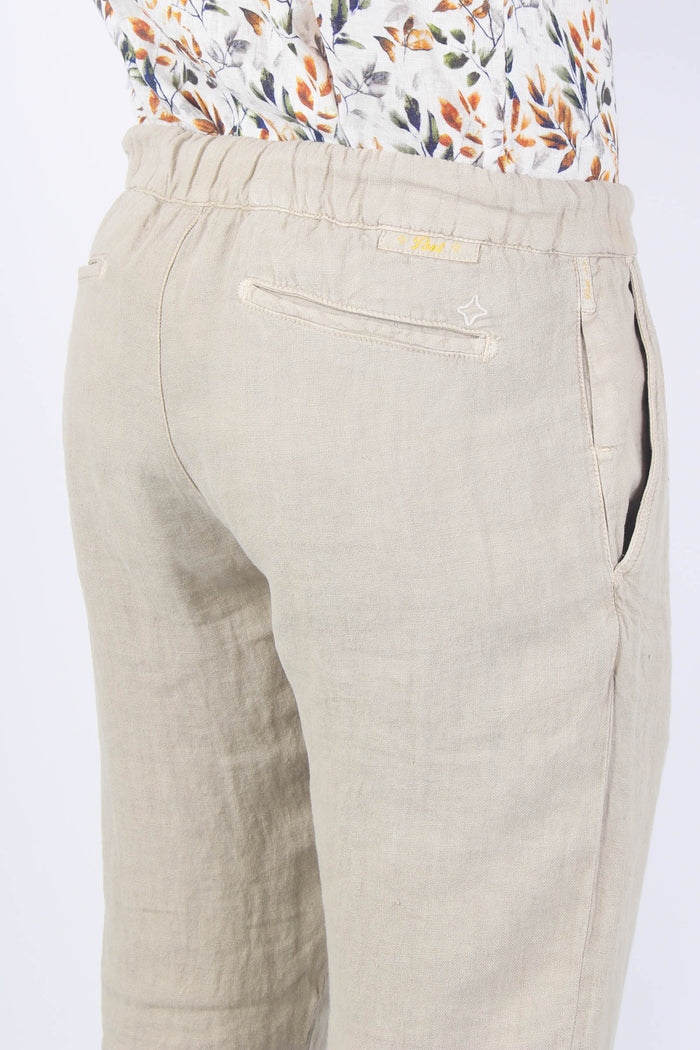 Pantalone Coulisse Relaxed Sabbia-9