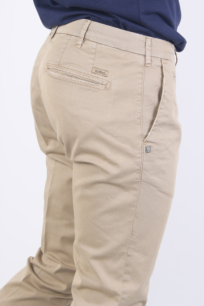 Pantalone Chino Slim Fit Beige-7