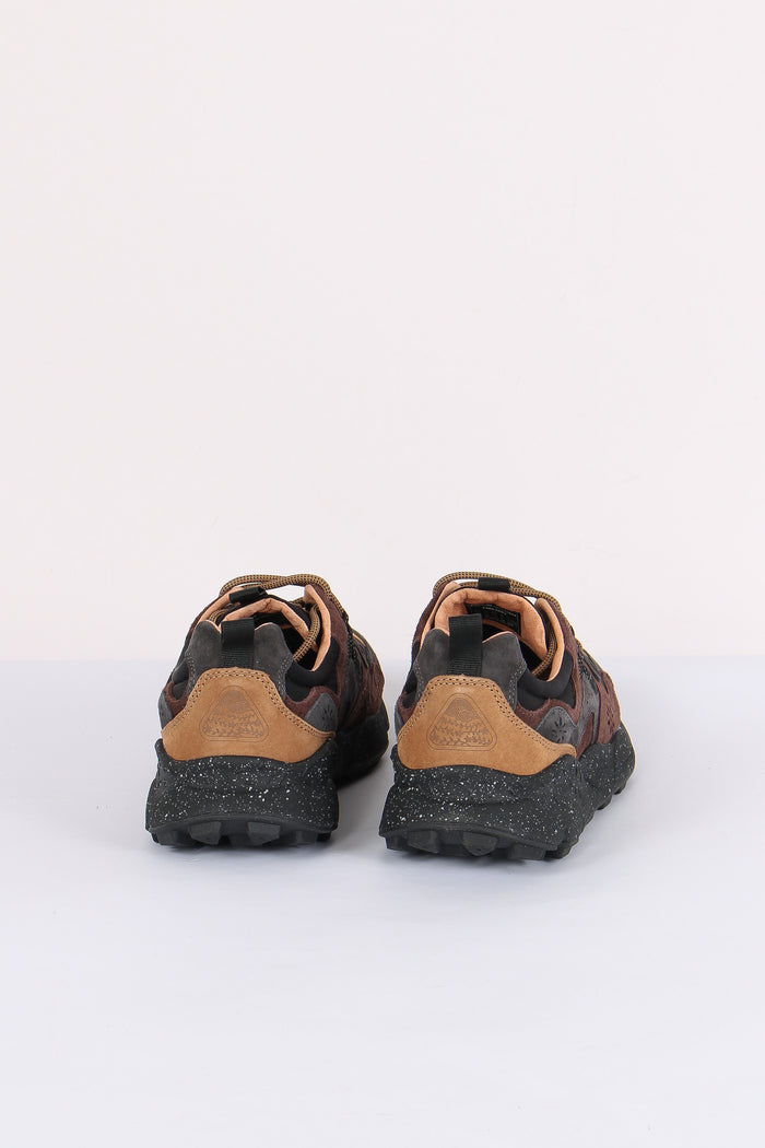 Sneakers Yamano 3 Suede/nylon Dark Grey/black-3
