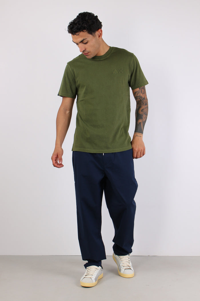 T-shirt Logo Patch Verde-6