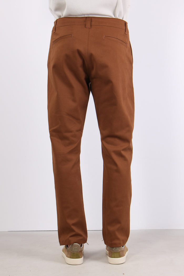 Pantalone Chino Regular Bruciato-4