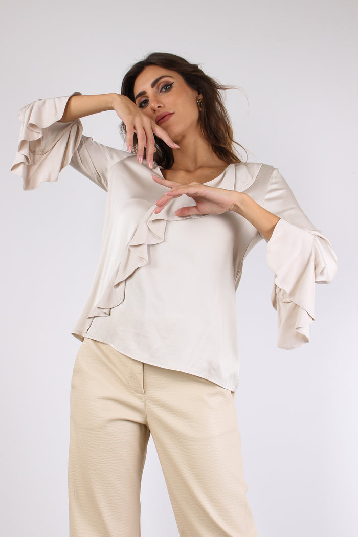 Camicia Rouge Cipria-2