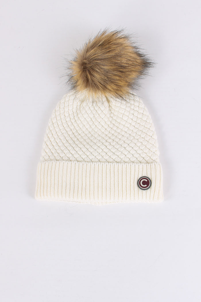 Cuffia Pon Pon Bianco