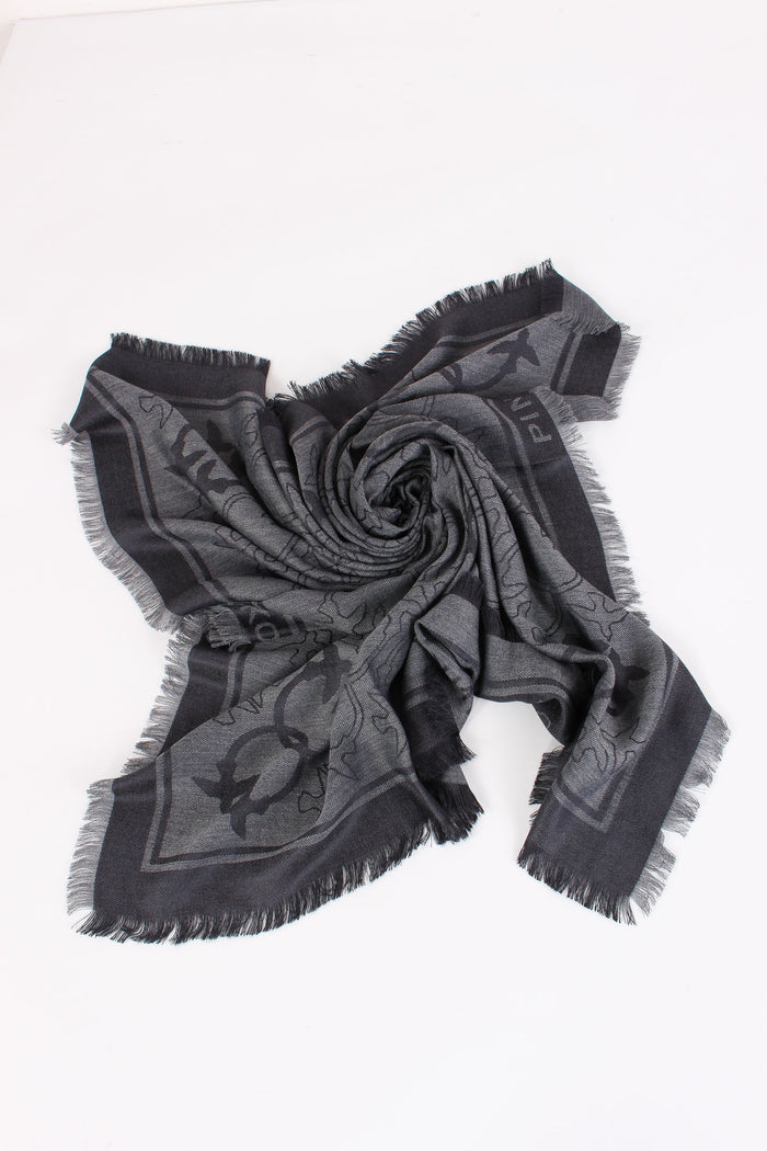 Polonia Foulard Jacquard Grigio-4