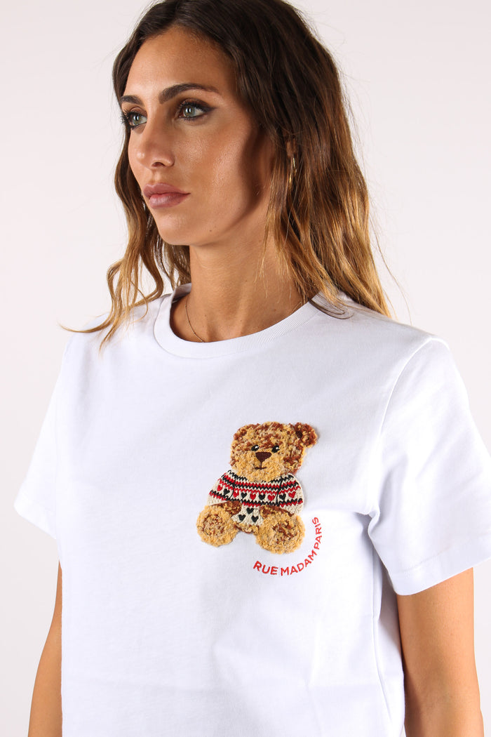 T-shirt Orsetto White-7