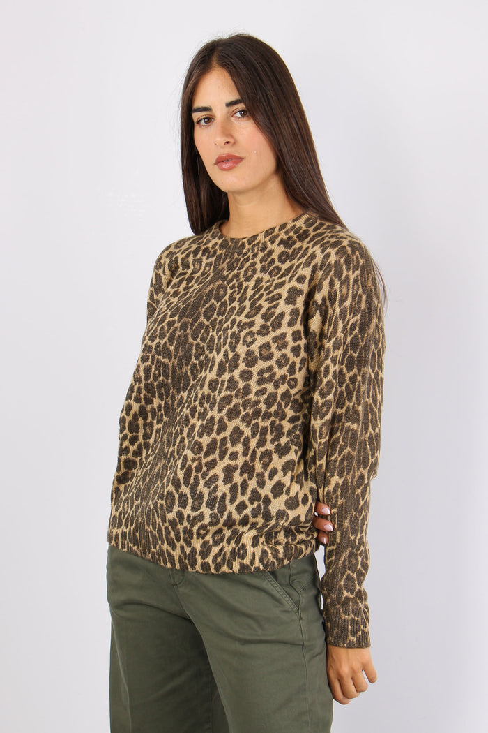Girocollo Mohair Macula Animalier-6