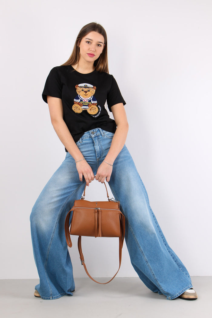 T-shirt Orsetto Black-6