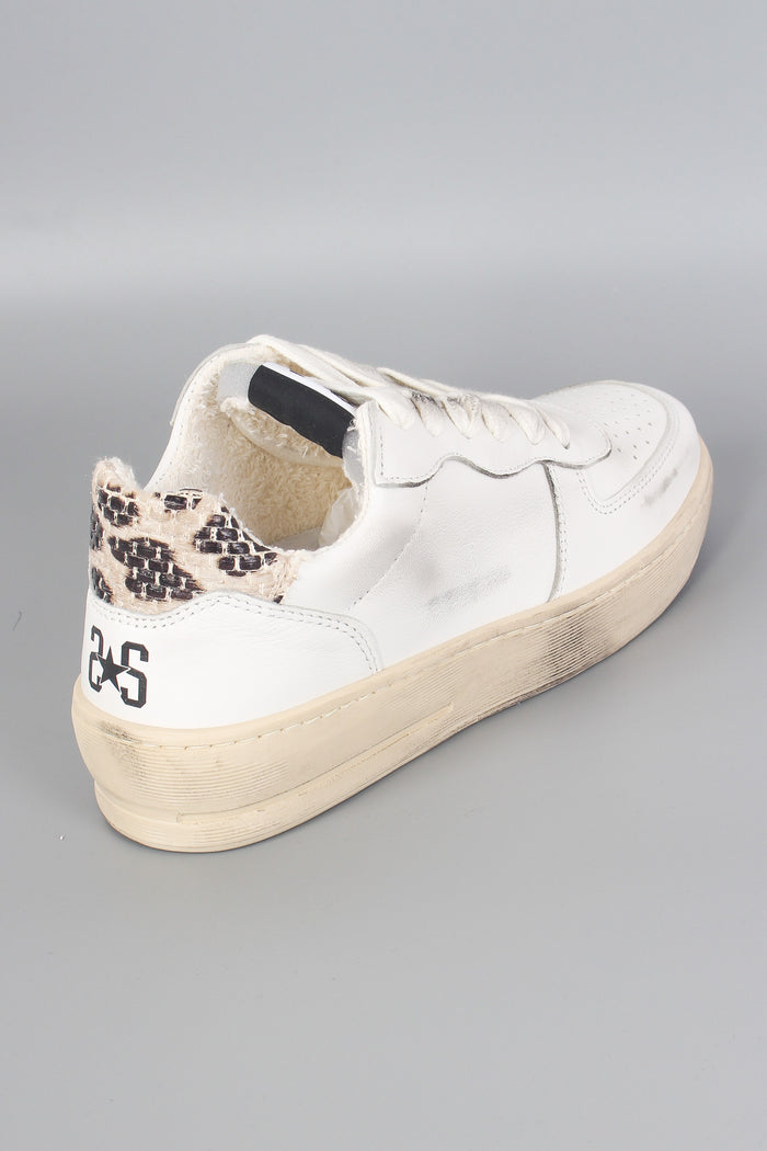 Sneaker Padel Star Rafia Bianco/leopard-5