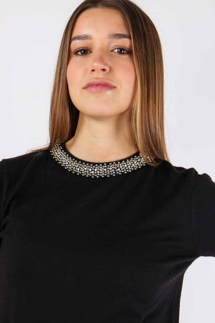 Acteria Maglia M/m Viscosa App Black-10