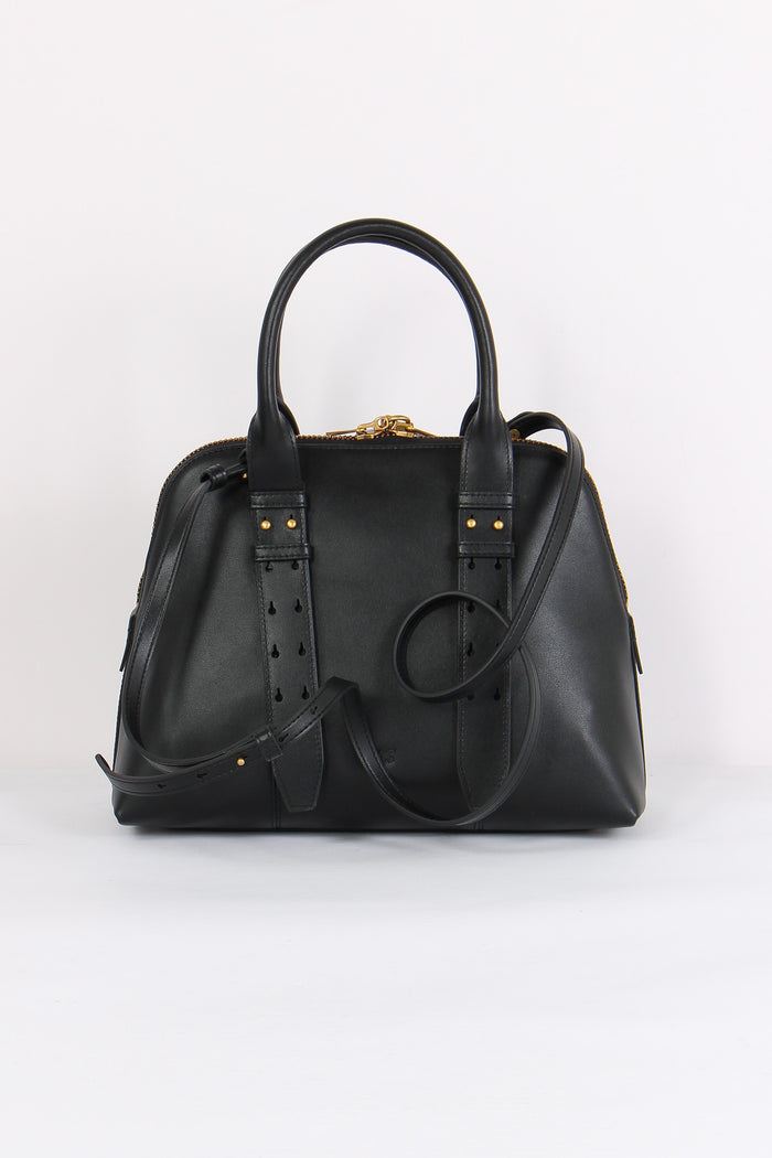 Bowling Bag Media Vitello Nero/gold-3