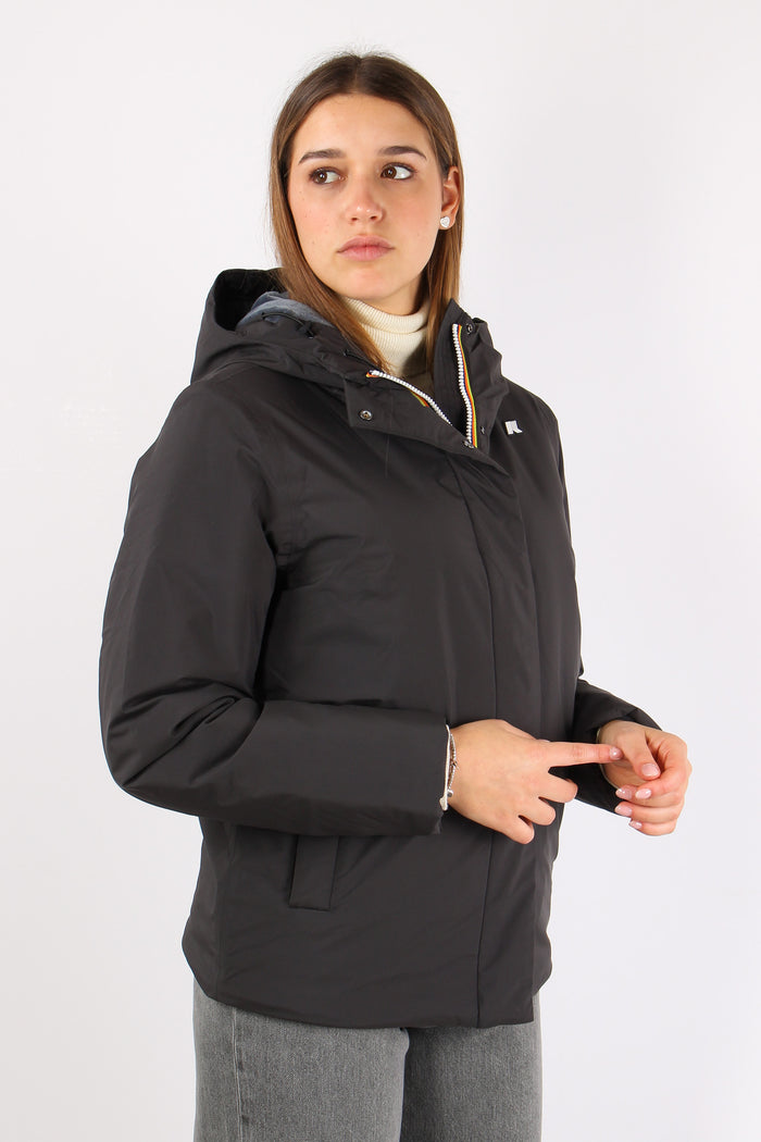 Giubbotto Corto Marmotta Black Blue-7