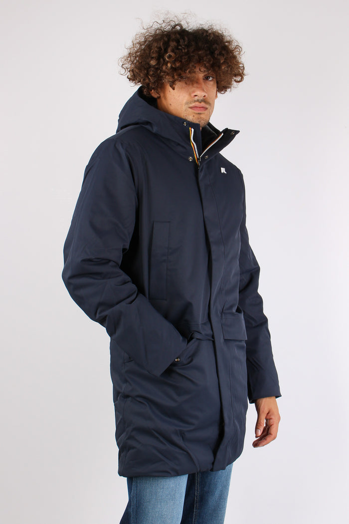 Giubbotto Lungo Inserto Marmot Blue-7