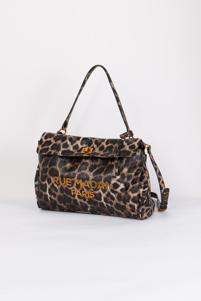 Borsa Patta Loogo Leopard-2