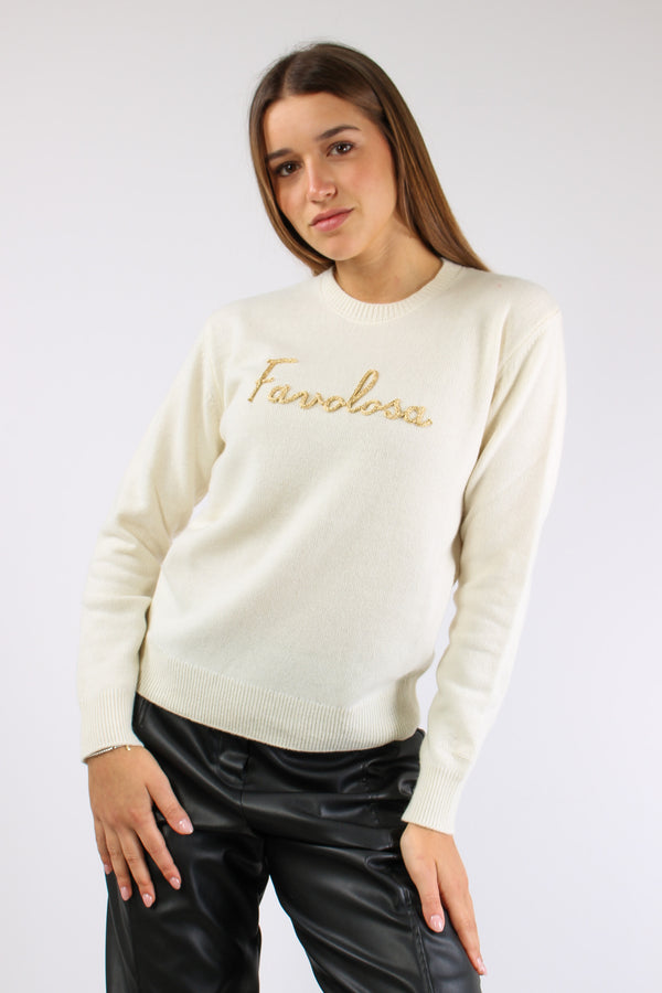 Girocollo Favolosa Panna-2