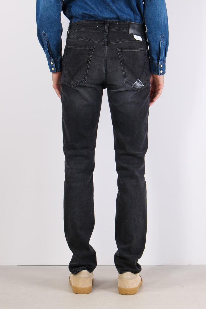 Denim Slim Fit Denim Black-5