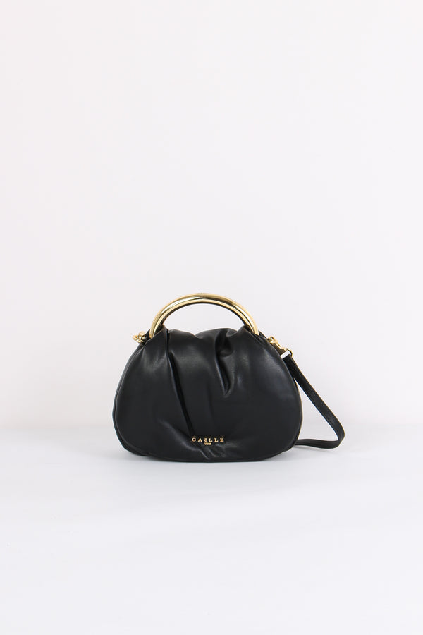 Mini Puffy Manico Anello Nero