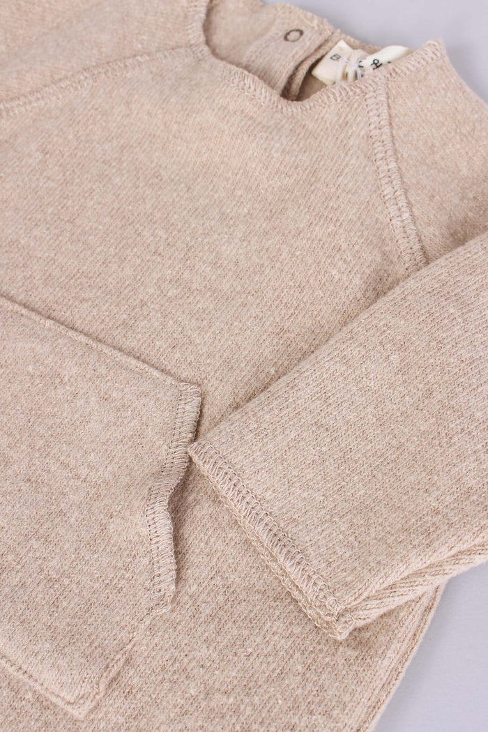 Maglia Caldo Cotone Miele-3