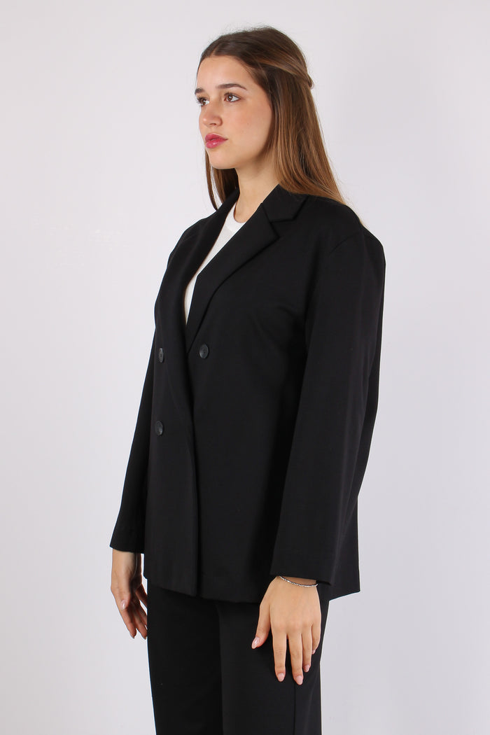 Cappetta Over Punto Milano Nero-4