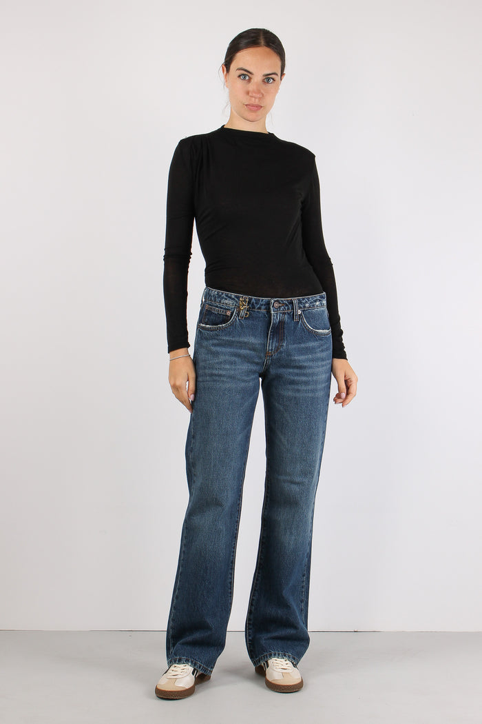 Denim Boyfriend Denim Medio