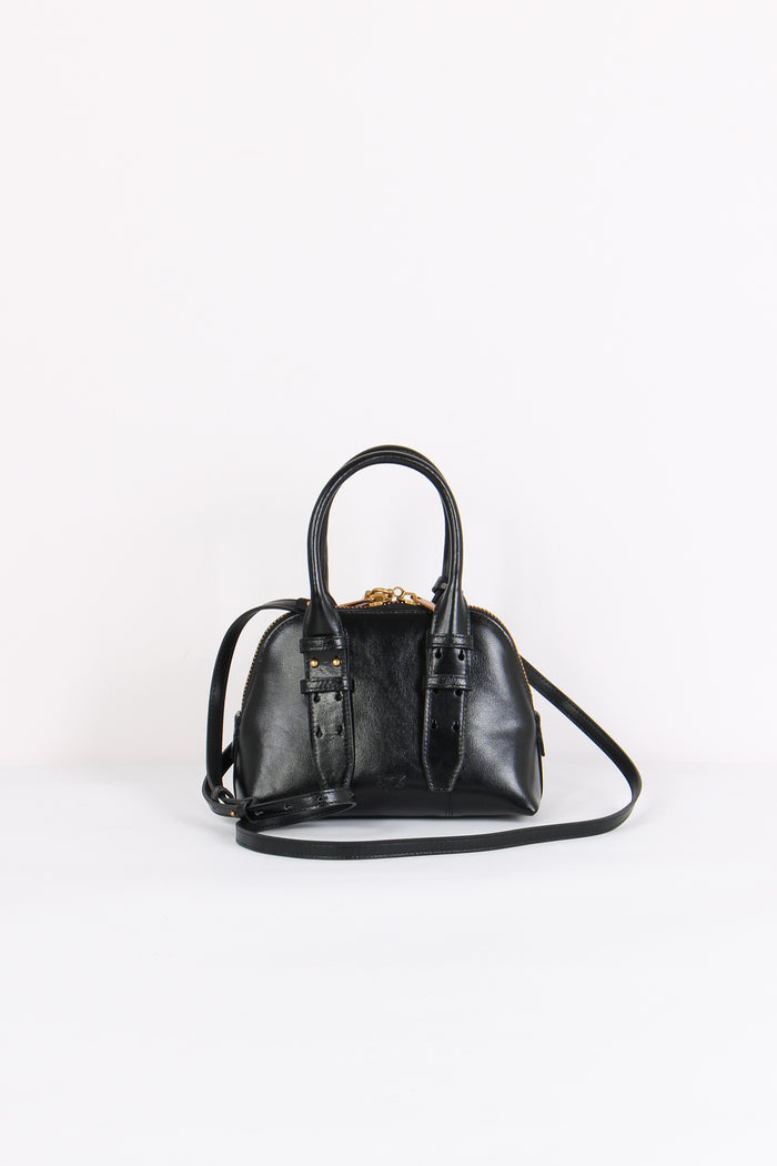 Bowling Bag Zip Mini Nero/gold-3