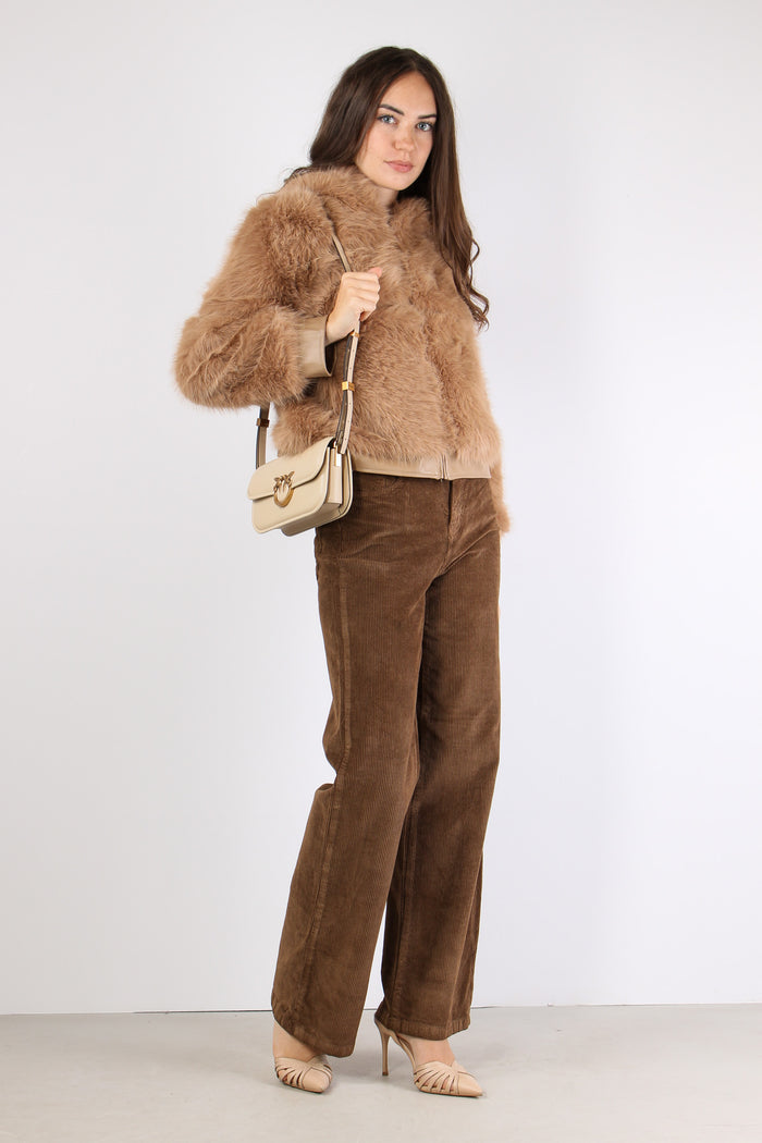 Penny Bomber Ecopelliccia Naturale
