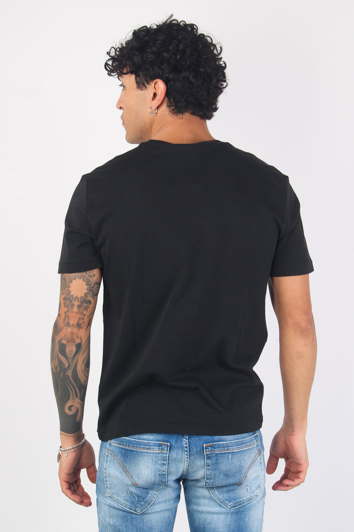 T-shirt Cotone Custom Black-4