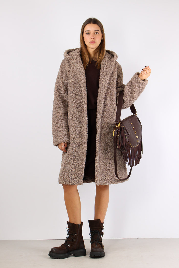 Teddy Lungo Cappuccio Toffe