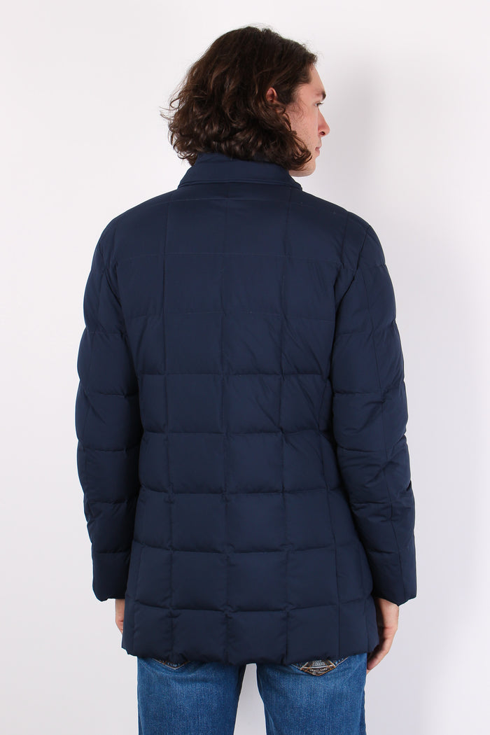 Cappotto Imbottito Blu-3