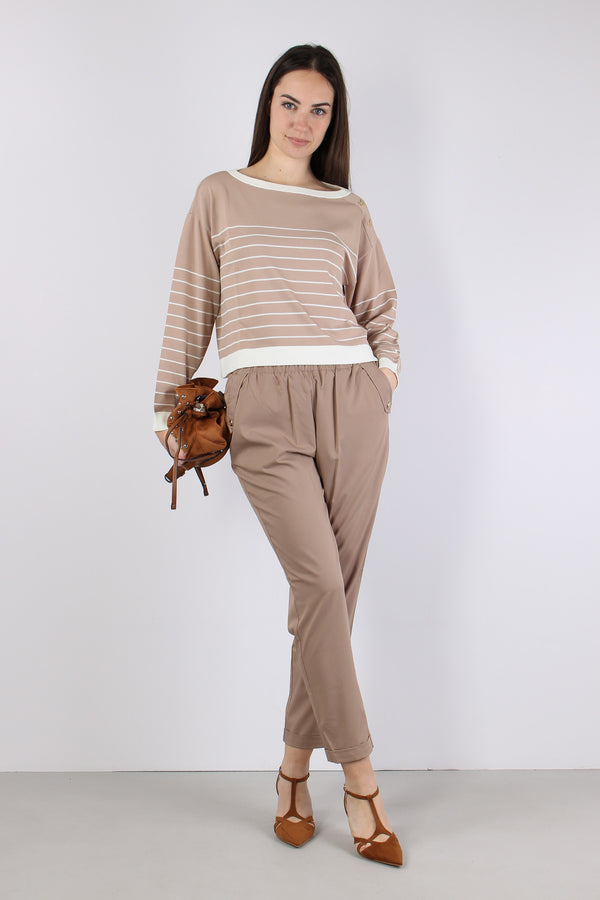 Pantalone Jogging Almond