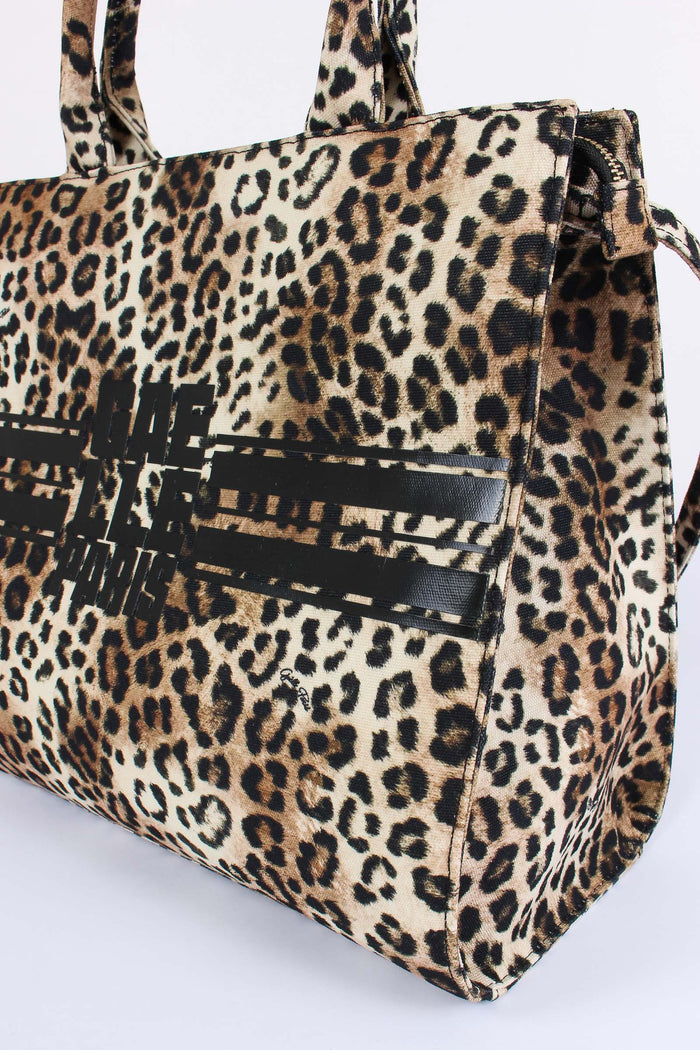 Tote Maxi Tracolla Maculato-5