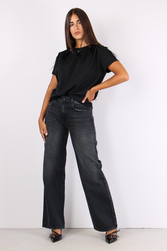 Ellelong_31 Denim Stass Vita Black