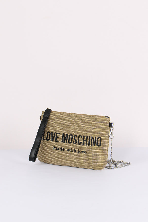 Busta Logo Canvas Oro-2