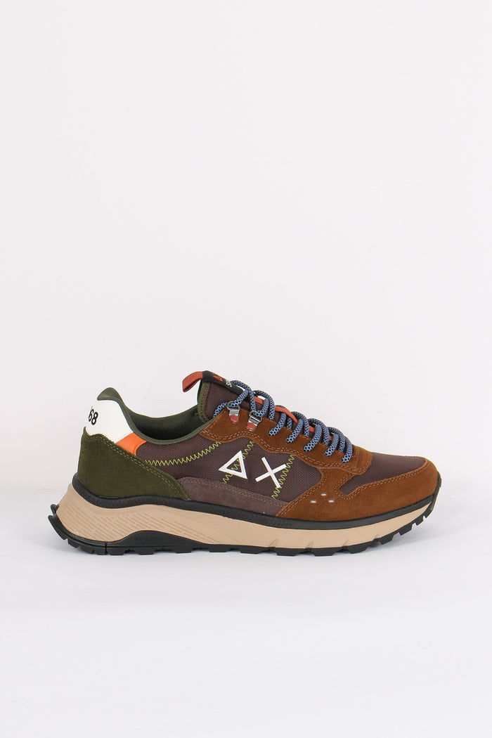 Sneaker Fire & Camping Marrone
