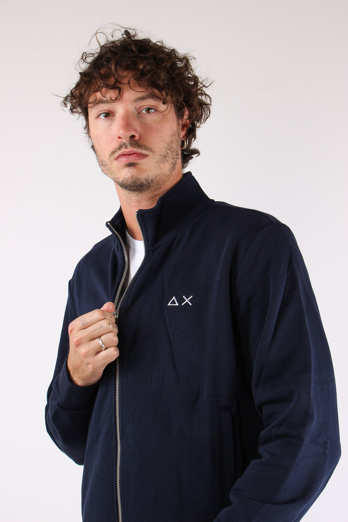 Felpa Full Zip Navy-7