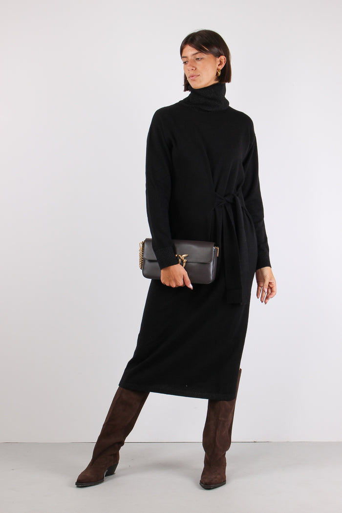 Abito Maglia Fusciacca Nero-5