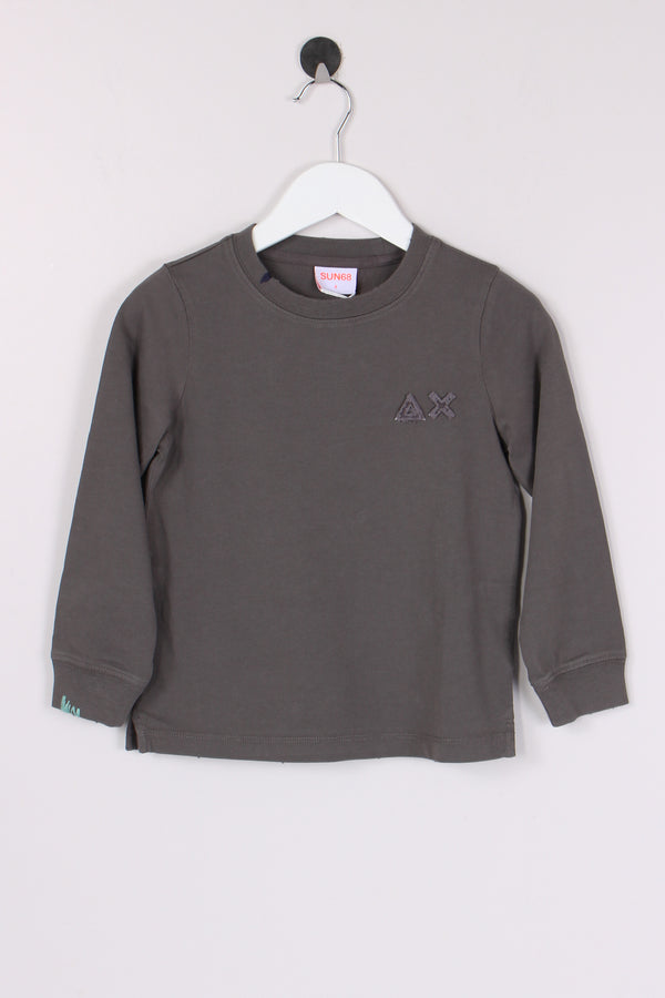 T-shirt Ml Logo Grigio