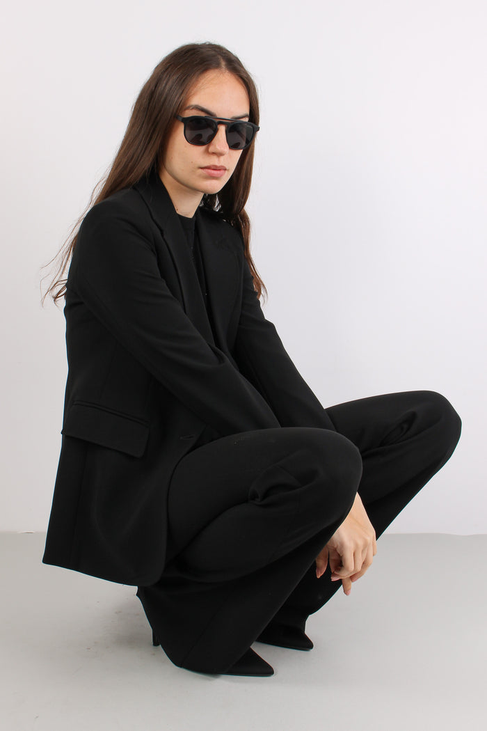 Linz Giacca Monopetto Cady Nero-3