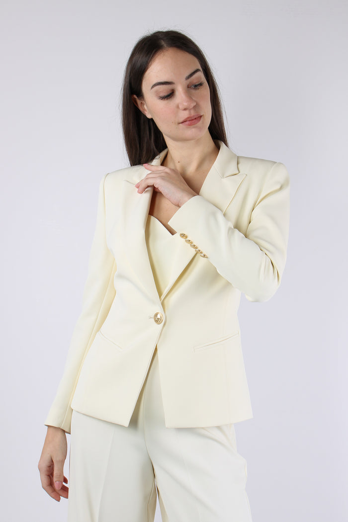 Giacca 1 Bottone Slim New Milk-2