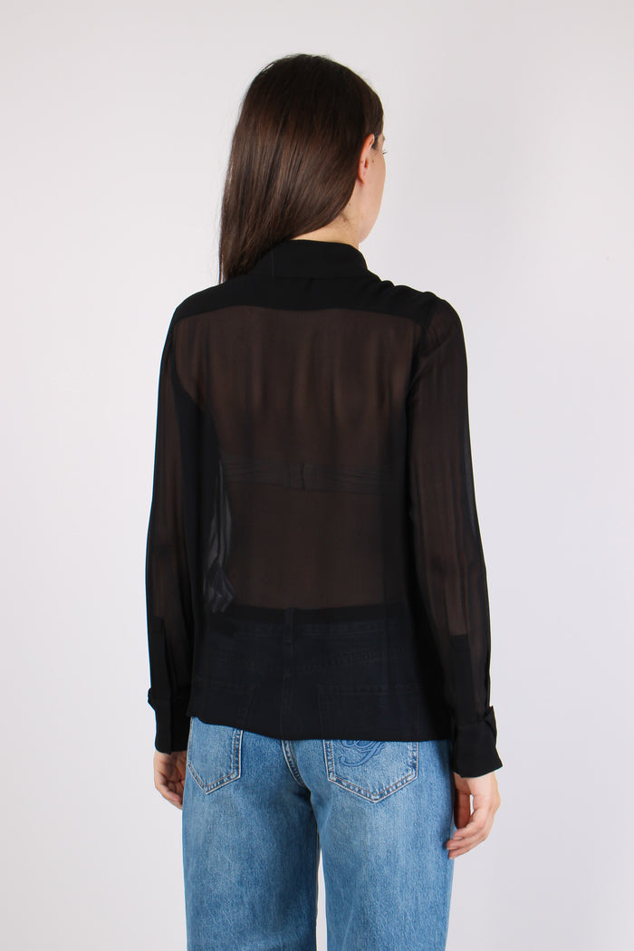 Camicia Logo Gioiello Nero-4