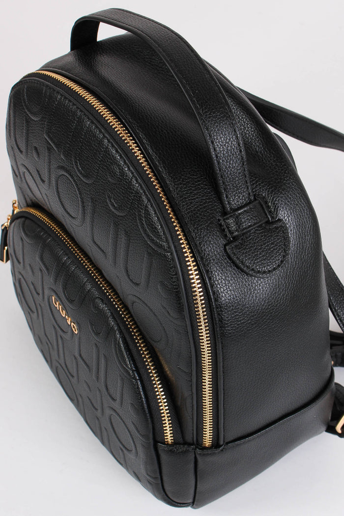 Zaino Logo 3d Nero-3