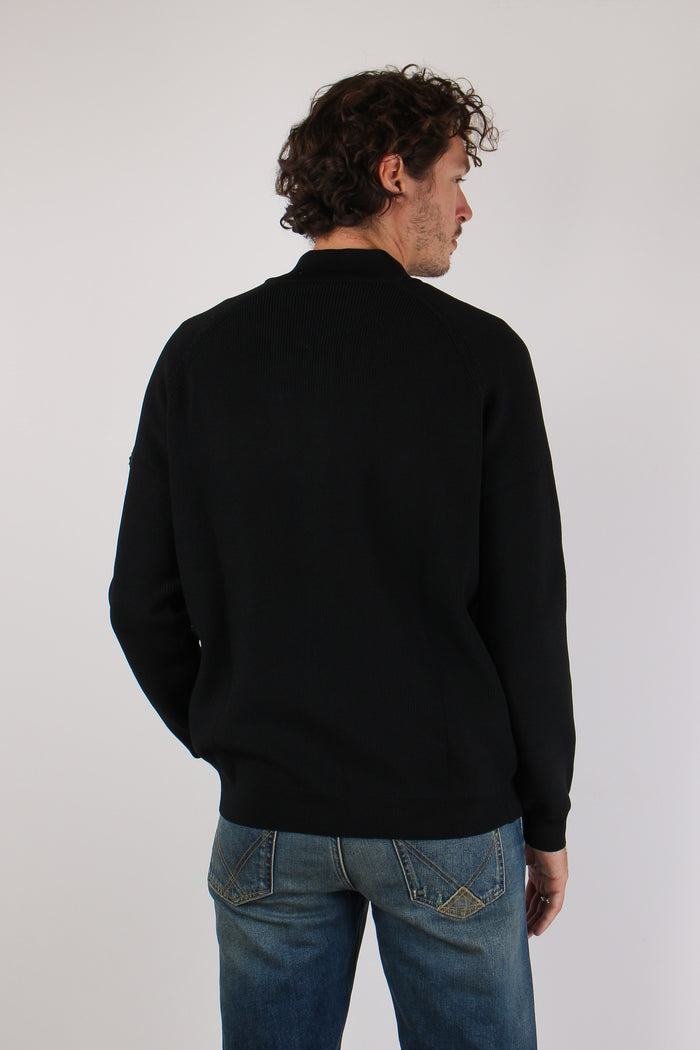 Full Zip Costa Inglese Black-4
