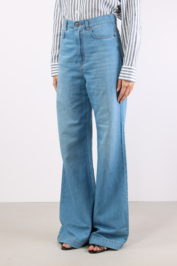 Latino Denim Flare Chiaro Vintage-3