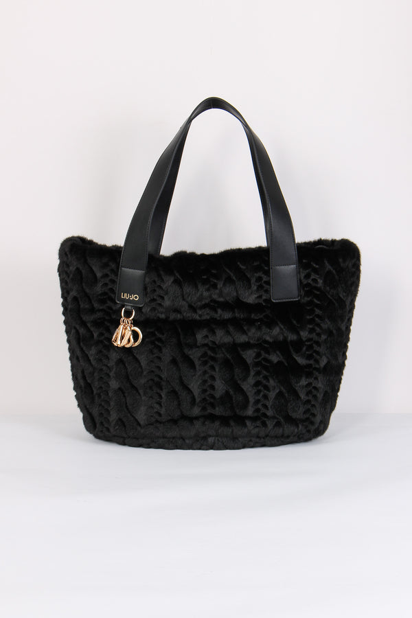 Shopping Ecopelliccia Nero