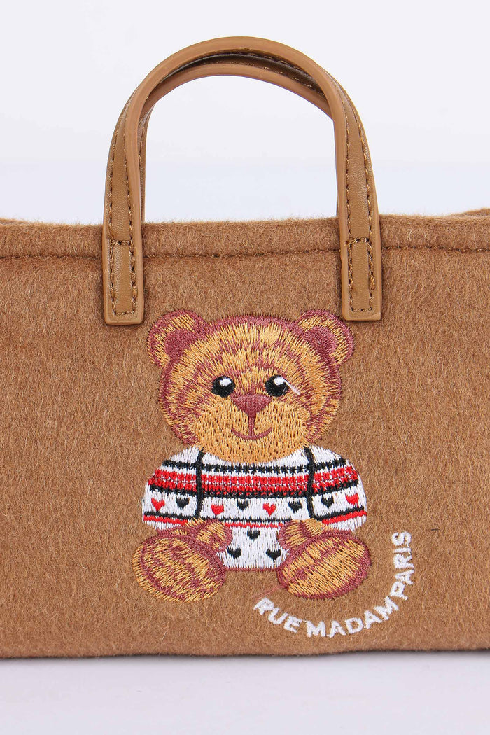 Porta Telefono Orsetto Camel-6